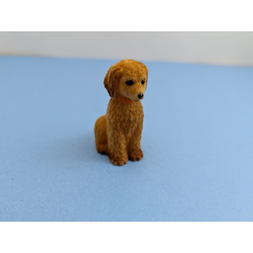 Vintage Barbie Pet Lovin Flocked Spaniel Puppy Dog